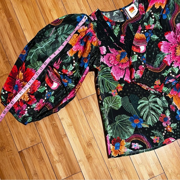 FARM Rio Multicolor Floral Blouse - Picture 15 of 16